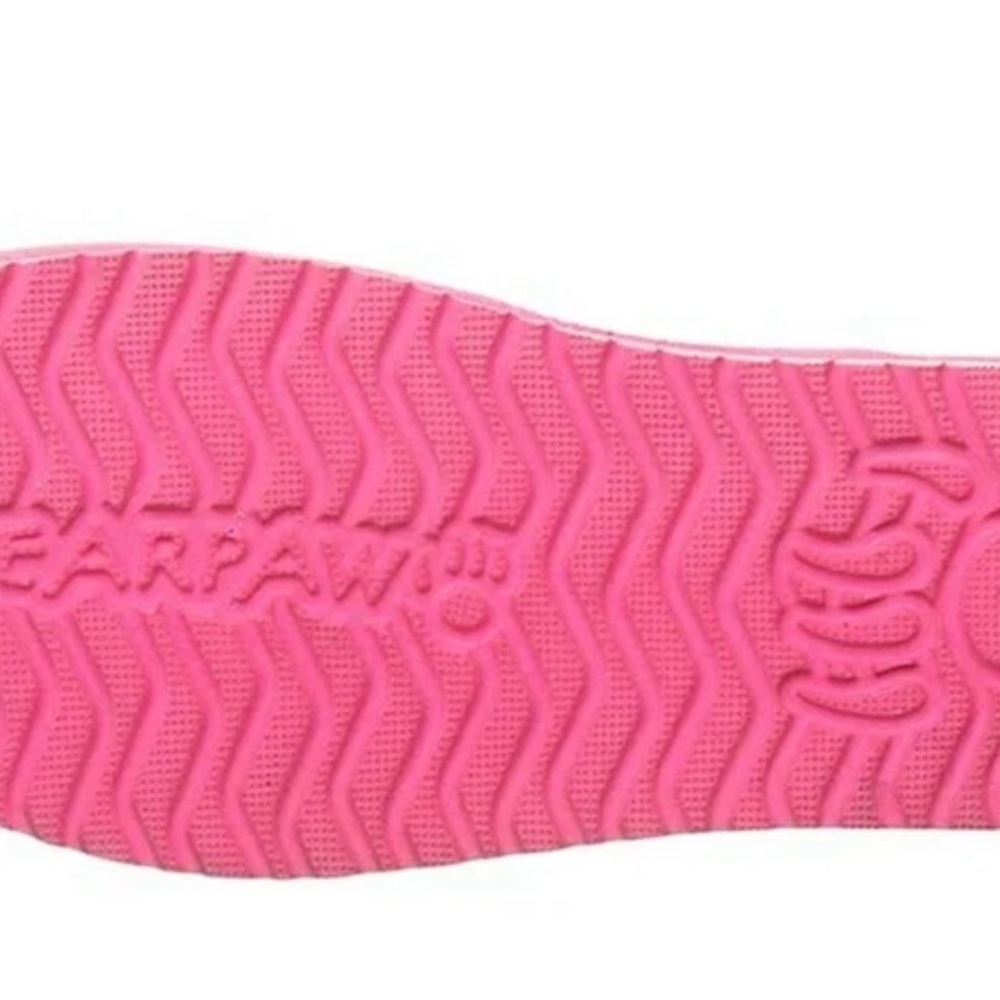 BearPaw Puffy Slipper- Pink size 8 - Picture 2 of 4